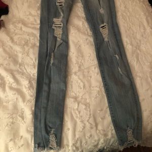 aero ripped skinny jeans